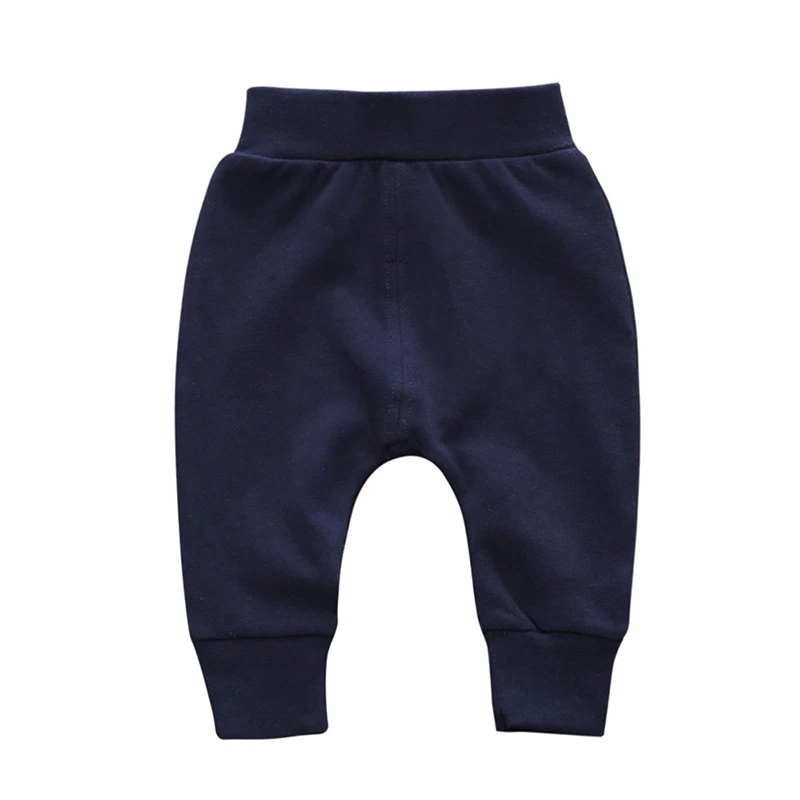 Большие Штаны для маленьких мальчиков; повседневные хлопковые брюки с эластичной резинкой на талии; узкие брюки; одежда для детей; штаны для малышей