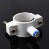 RO Water 40mm Drain Waste Water Pipe Clamp Saddle Valve Clips 1/4