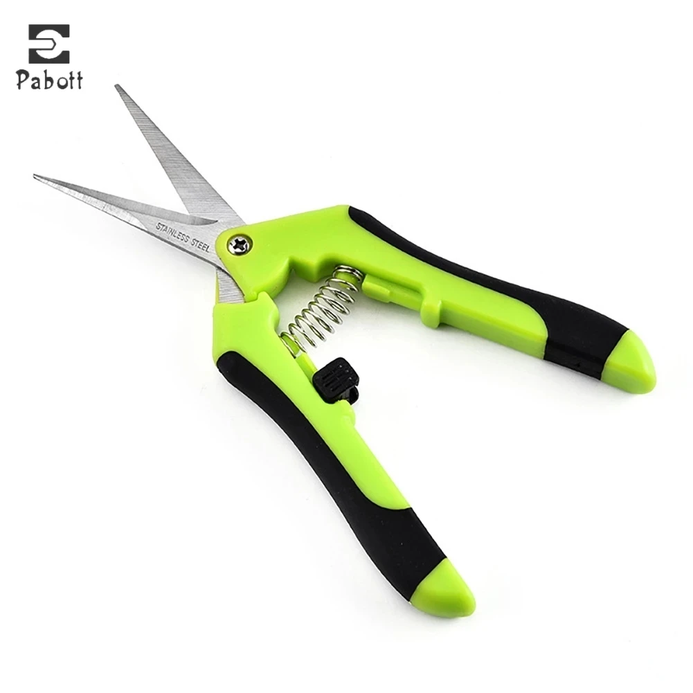 

Stainless Steel Garden Pruning Shears Fruit Picking Scissors Household Potted Trim Weed Branches Small Scissors Gardening Tools