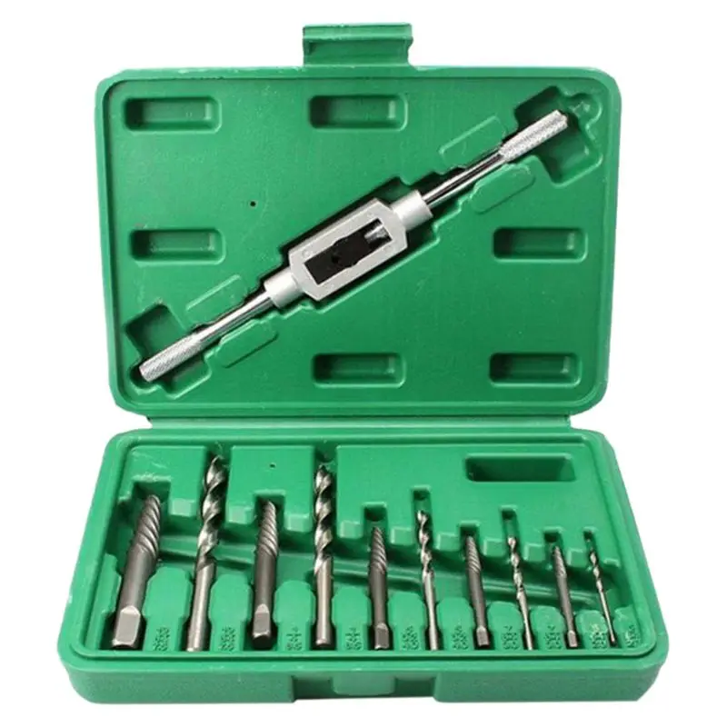 

11Pcs/Set 3mm -10mm High Hardness Damaged Broken Screw Extractor Bolt Remover