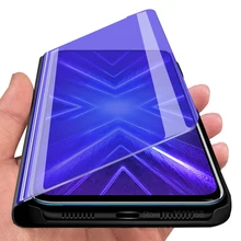 Honor 9x чехол для honor 9x9 x Премиум stk-lx1 global 6,59 ''чехол s для huawei honer honor 9 x x9 зеркальный флип-чехол с подставкой