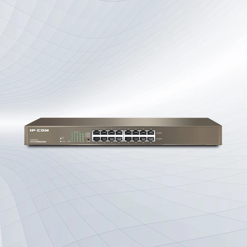 IPCOM G1016G 16 Порты рабочего Gigabit 1000 Мбит/с коммутатор Ethernet сетевой LAN концентратор