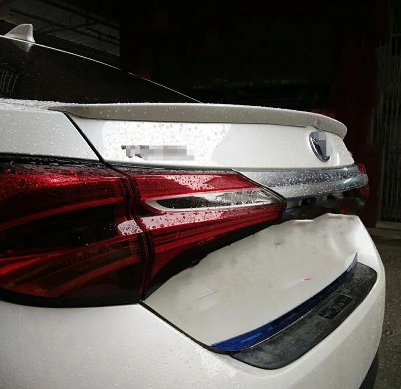 Высококачественный ABS Автомобильный задний спойлер для Corolla спойлер для губ