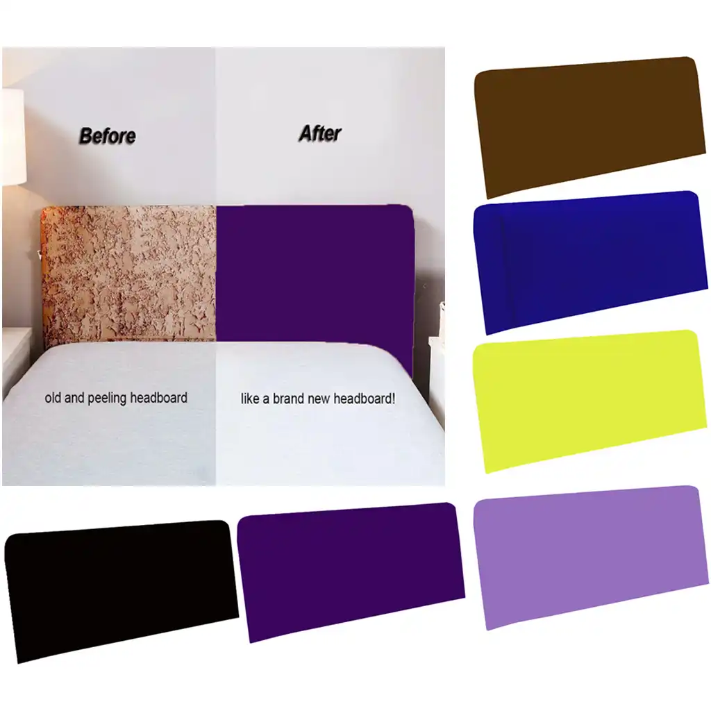 universale testiera del letto fodera di protezione letto decorazione stretch di colore solido dustyproof copertura lavabile per la casa uso dell hotel