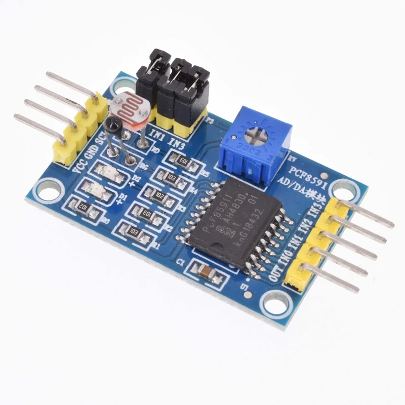 PCF8591 AD/DA модуль преобразователя цифро аналоговый в цифровое преобразование новая