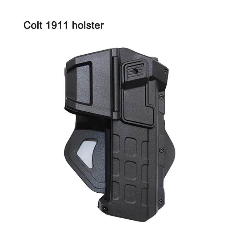 Тактическая кобура для правой руки и пистолета Colt 1911 Подвижный чехол с фонариком