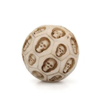 

Skull Fitness Ball Hand Exercise Balls Retro Skull Resin Stress Relieve Balls Massage Ball for Exercising Finger Joints