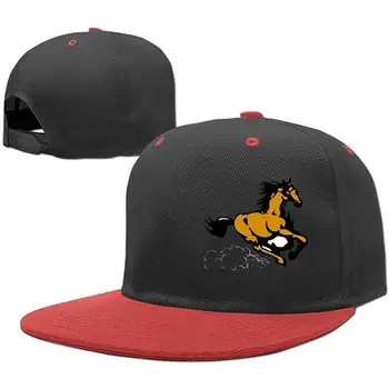 

TSDFCHip Hop Baseball Cap Adjustable Hats Running Horse Boys-Girls,Red,One Size