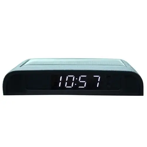Tragbare Solar Auto Digital LCD Uhr & Temperatur Display Auto-Dashboard  Uhren Hintergrundbeleuchtung Elektronische Bildschirm Temperatur Uhr -  AliExpress