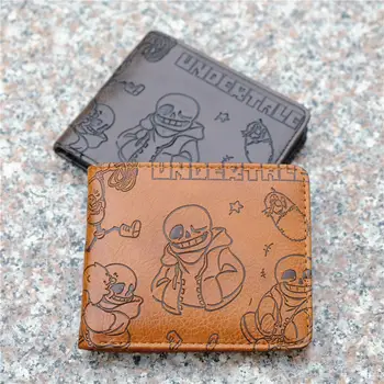 

Game SANS Papyrus Coin PU Leather Wallet Purse Bag Holder Layer Cool Hot 11.5cm