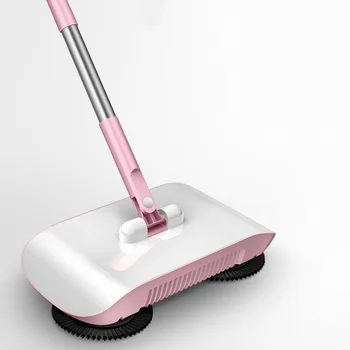 

hand push sweeper household broom dustpan mop all-in-one gift mop sweeper without dead corner cleaning mop WY62327