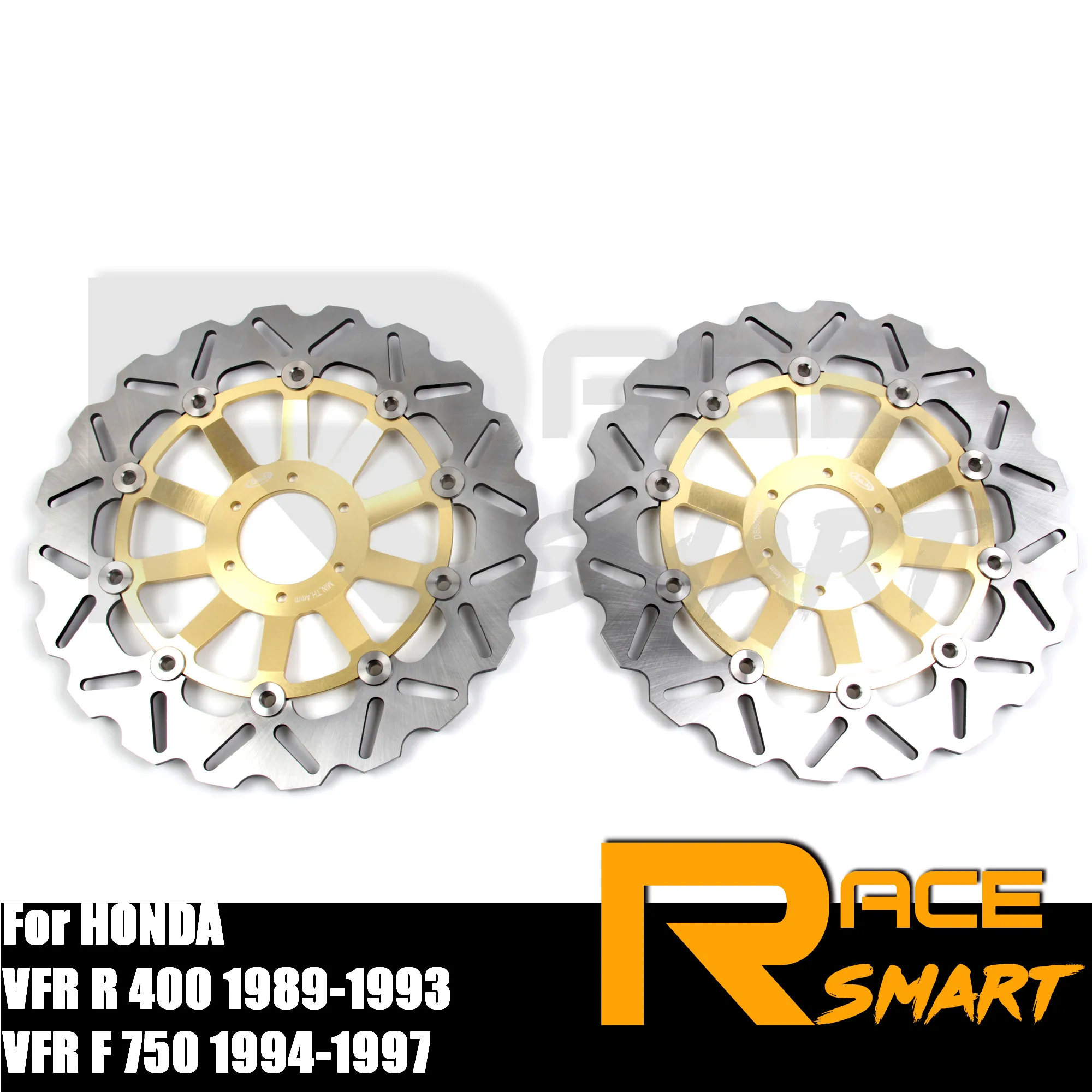 Motorcycle CNC Front Brake Disks Discs Stainless Steel Rotor For HONDA VTEC 400 1999 - 2015 V-TEC CBN 1982 1988 | Автомобили и