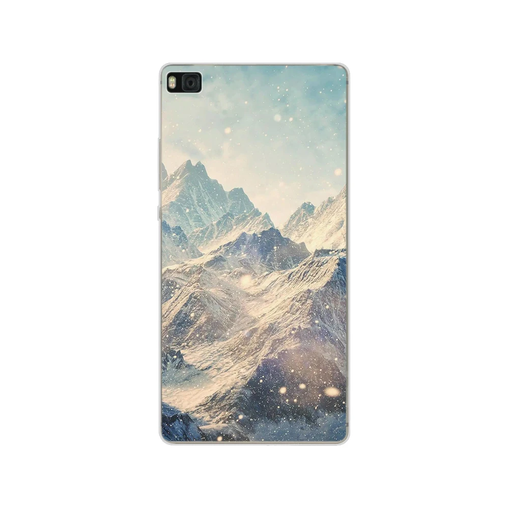 Силиконовый чехол для телефона P8 lite Huawei 2015 2016 мягкий силиконовый HuaweiP 8 lite|Бамперы|
