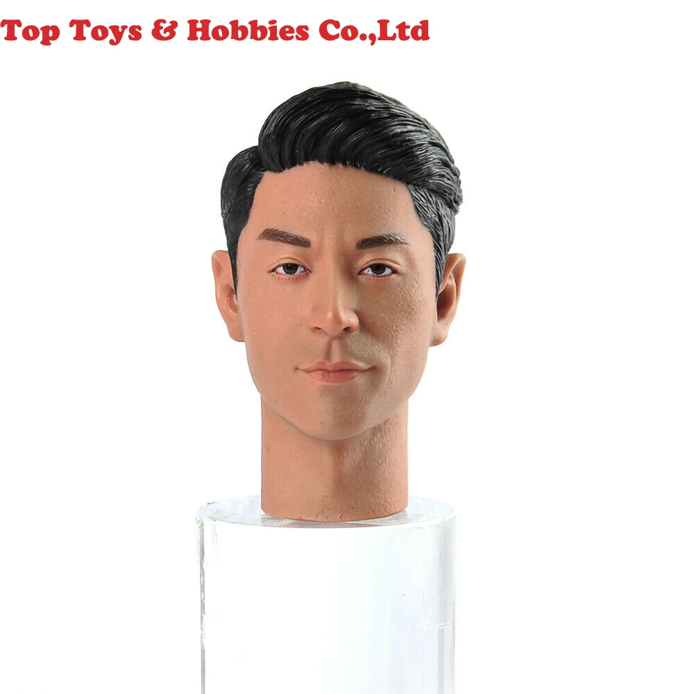 

1/6 Scale Asian Actor Wallace Huo Male Head Sculpt With Neck Fit 12'' Figure Toy