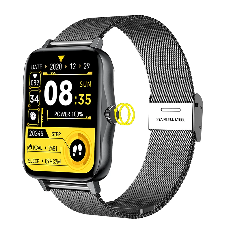 TIMEWOLF Smart Watch Men 2021 Android Full Touch IP68 Waterproof Ecg Sports Man Smartwatch For Phone Android Xiaomi Huawei Apple