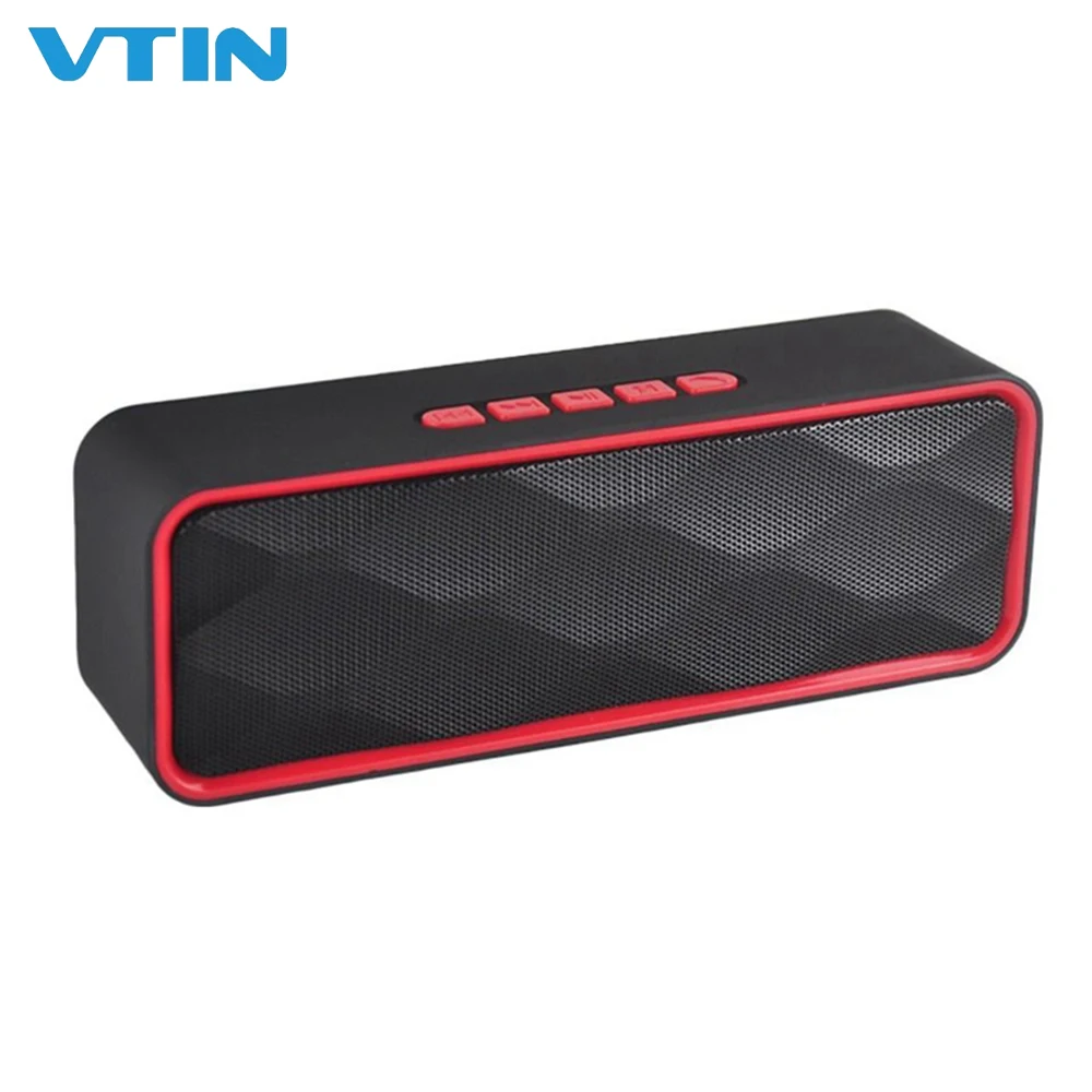 

Wireless Bluetooth Speaker 2*5W Dual Drivers HD Stereo Sound Bluetooth Speaker Portable Soundbox With Mic For iPhone XS/XR/X/8/7