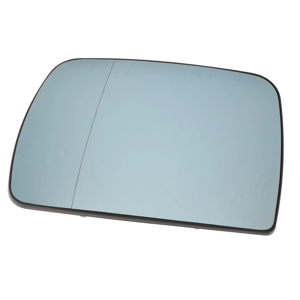 Flat Driver Side(Left) Replacement Rearview Mirror Glass for BMW X5 E53 1999-2006