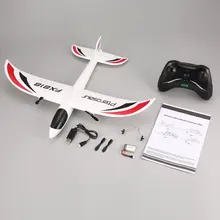 FX-avión planeador con Control remoto para niños, juguete de ala fija de 820mm, FX FX-818/2,4, 475G, 2 canales, Wingspan, EPP, RC