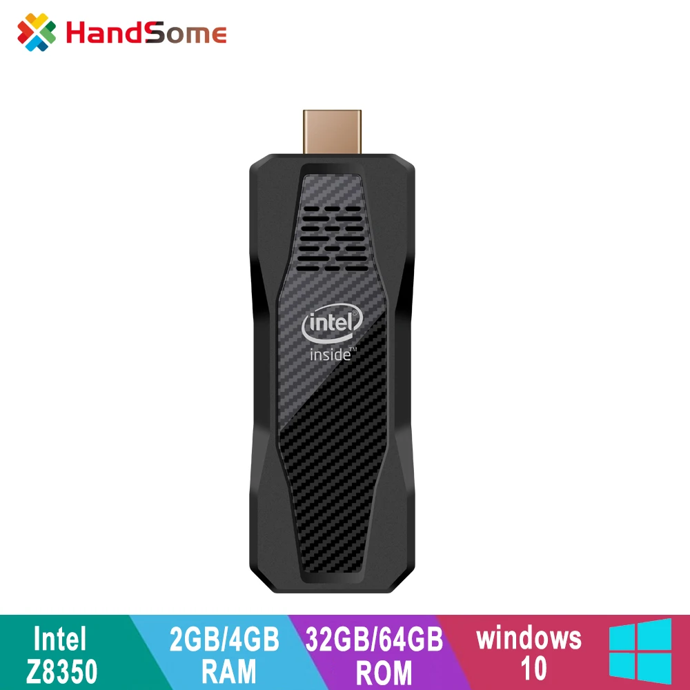 

Intel Z8300/Z8350 Mini PC Windows 10 HDMI VGA dual Wifi display port mini HTPC mini computer Linux 4K pocket pc