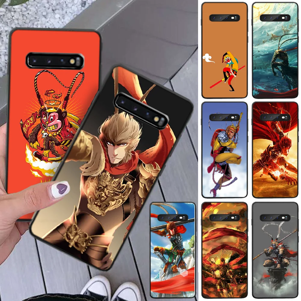 Чехол Monkey King Goku для Samsung S8 Plus S9 S10 plus S10E lite 5G S20 UITRA plus|Чехлы-накладки| |