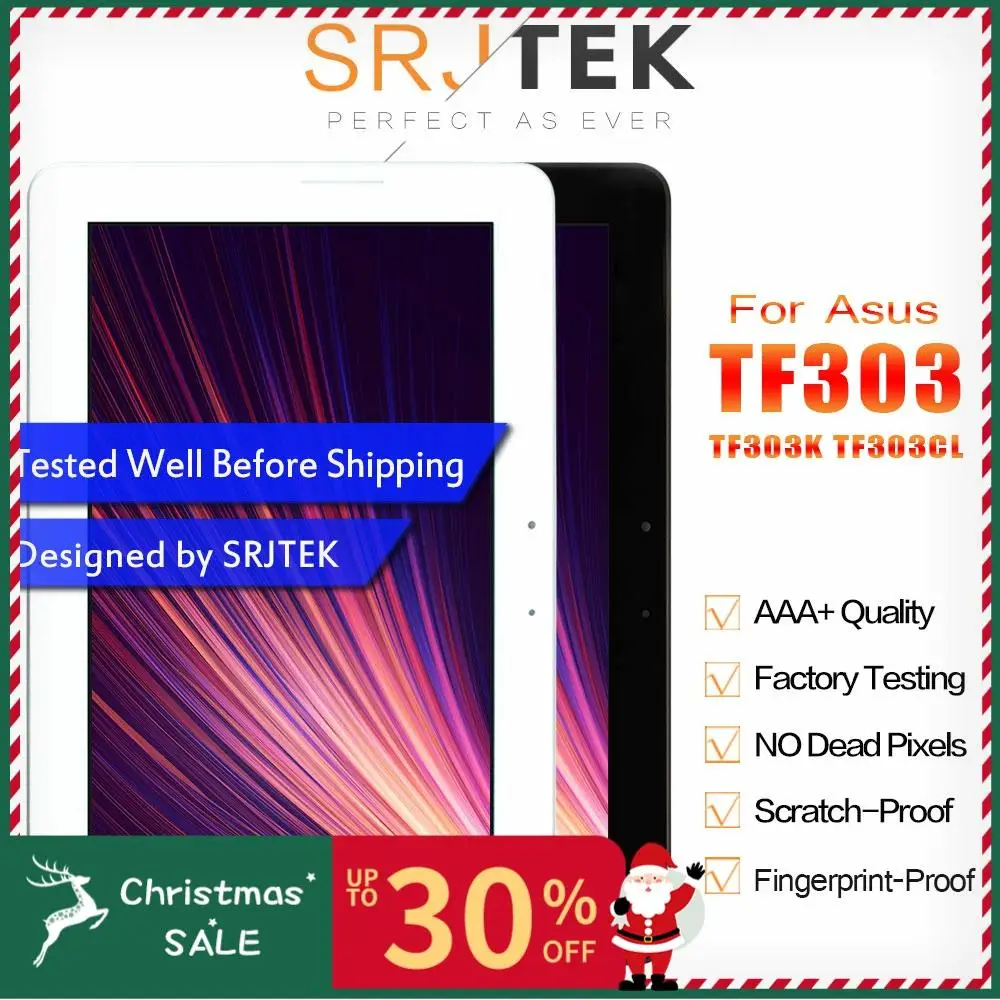 Для Asus Transformer Pad TF303 TF303K TF303CL сенсорный экран дигитайзер стекло ЖК-дисплей сборка сменная часть планшета