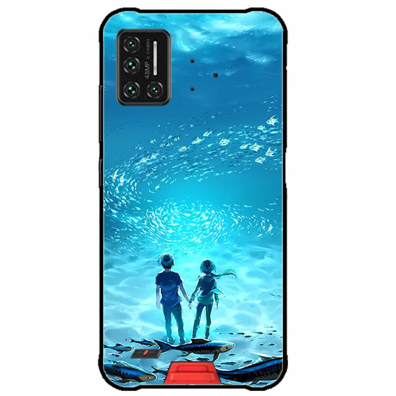 waterproof pouch for swimming For Umidigi Bison Case X10 Pro GT Silicone Soft Wolf Phone Cover For Umidigi Bison X10 Pro Case X10 TPU Fundas Paras Capa cute waterproof phone pouch Cases & Covers