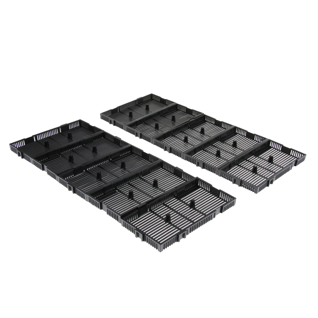 10pack/set Aquarium Undergravel Plastic Filter Board Aquarium Accessory