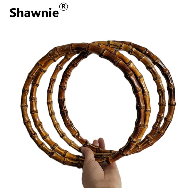 Very Large Size Shoulder Bag Accessories Rattan Bag Handle Big