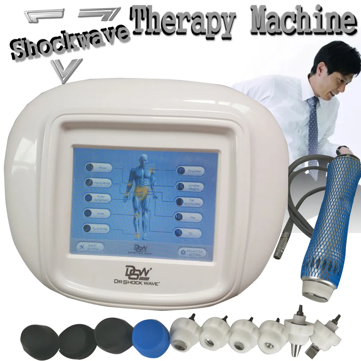 

Treat Effective Physical Pain Therapy System Acoustic Shock Wave Extracorporeal Shockwave Machine For Pain Relief Relie New
