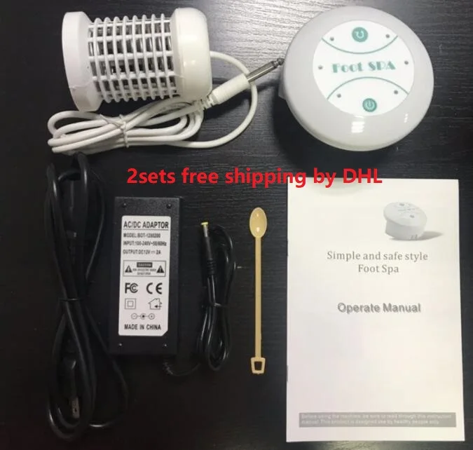 

2sets/lot by DHL Aqua Spa Foot Massage Ion Detox Foot Bath Arrays Aqua Spa Ionic Cleanse Ion detox spa