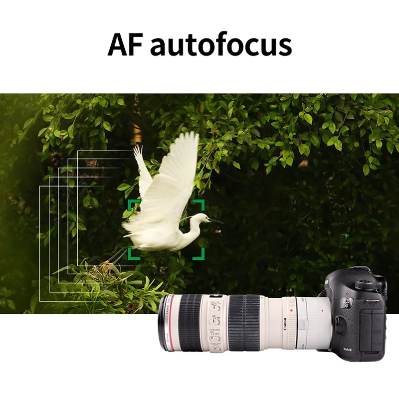 Адаптер телеконвертера Viltrox C-AF 2X Teleplus с автофокусом для объектива Canon EOS EF для объектива Canon EF 5D II 7D 1200D 760D 750D