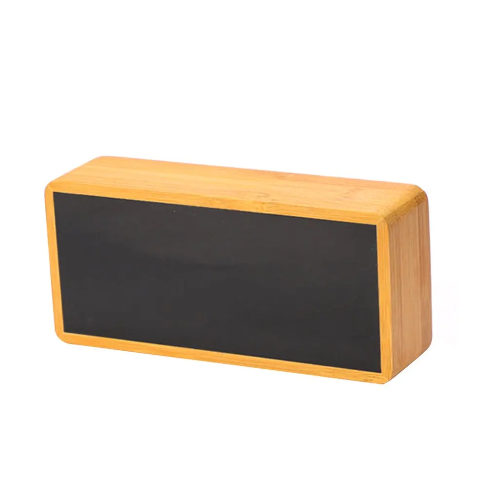 

Temperature And Humidity Alarm Clock Creative Electronic Clock Led Digital Clock Sound Control Alarm Clock Solid Wood Clock