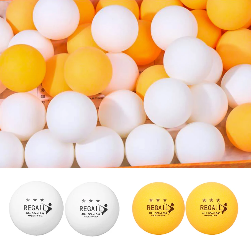 10pcs ABS 40mm+ Table Tennis Balls for Ping Pong Training White Yellow