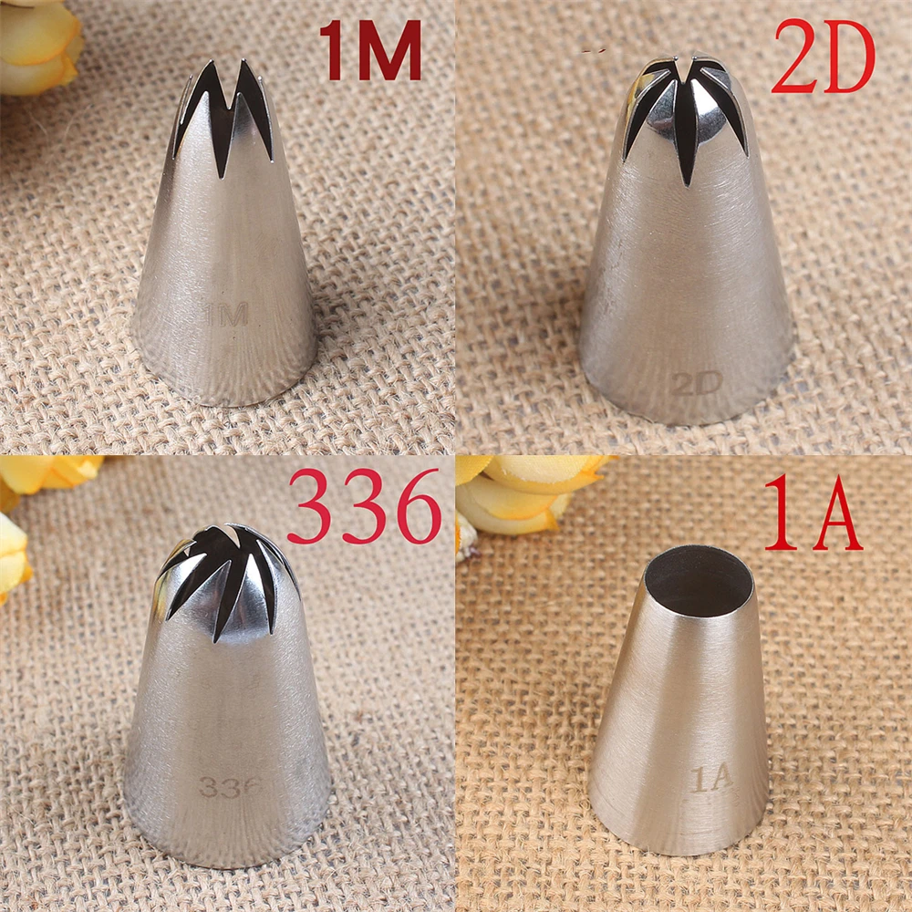 Decorative Nozzle Tool Set Cake Baking Tools Stainless Steel Cream