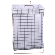 Корзина для грязной одежды из ткани, корзина для белья, складная корзина для белья, большая корзина для хранения(белая сетка) A30