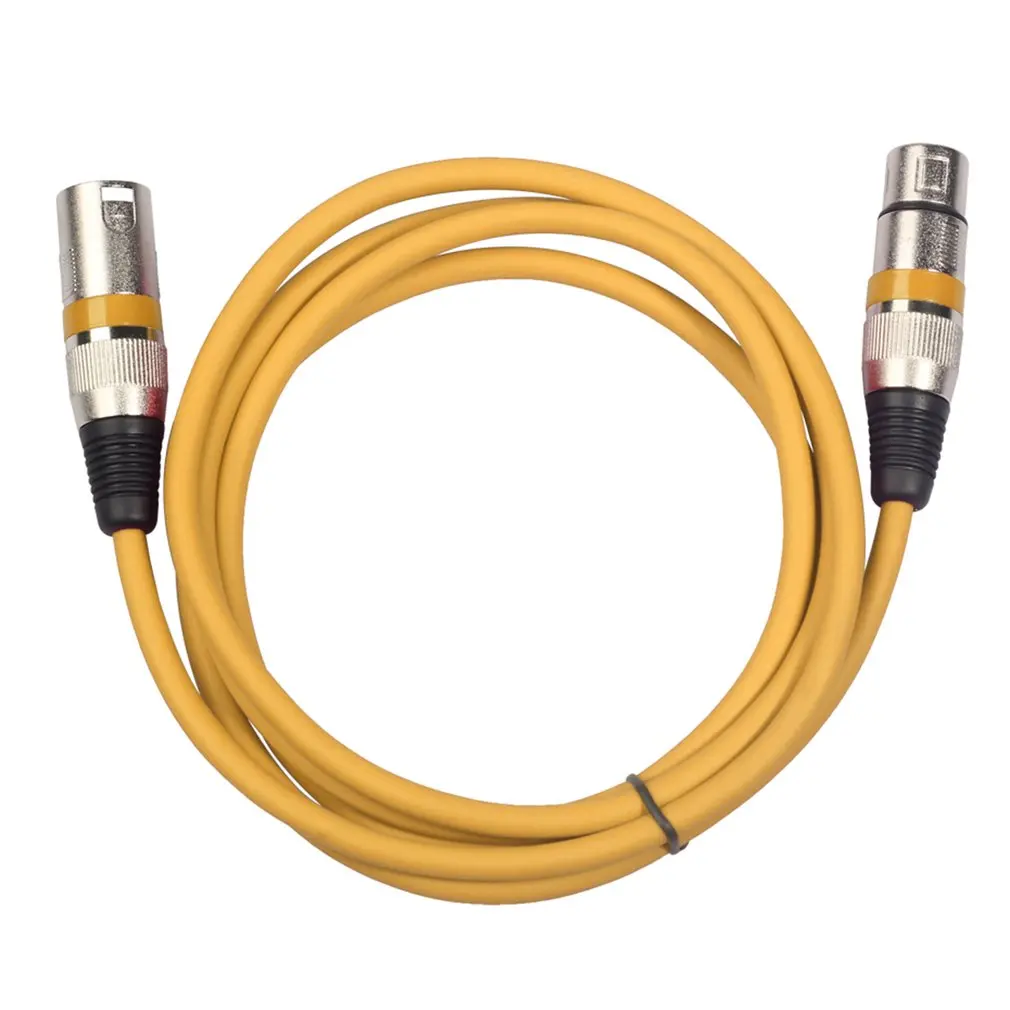 3Pin Xlr кабель штекер Женский M/F аудио кабель доска+ Плетеный экранированный микрофон микшер сценический оптический усилитель
