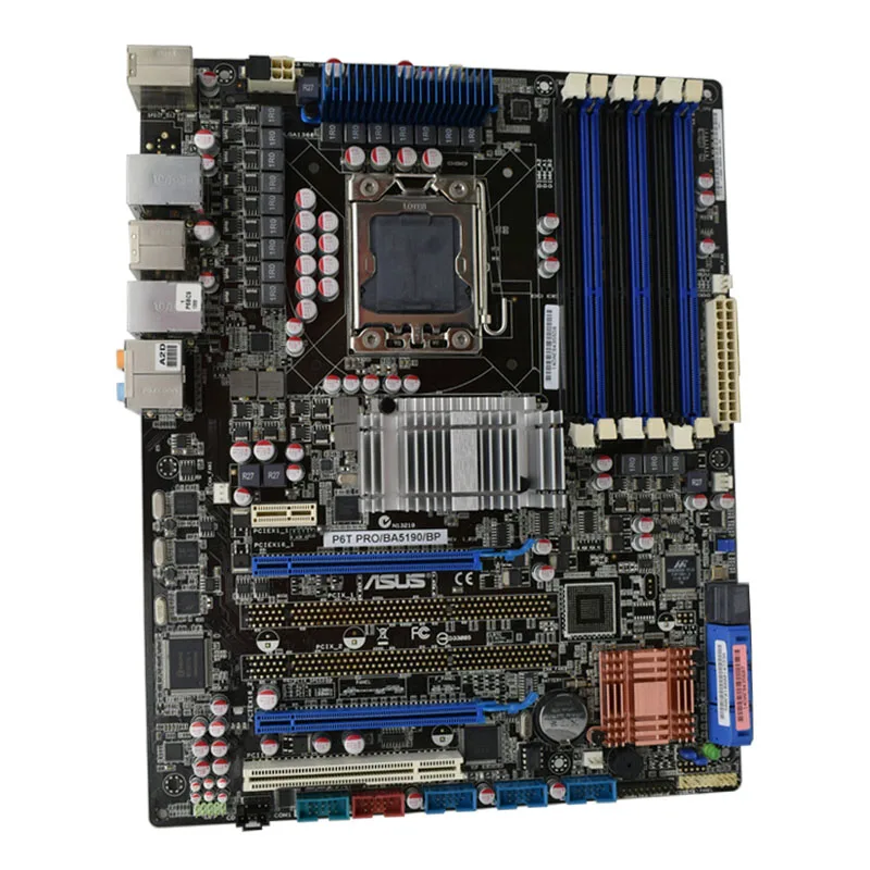 Материнская плата ASUS P6T PRO/BA5190/BP LGA 1366 Intel X58 DDR3 PCI-E X16 6 x USB 2 0 SATA 3 | Компьютеры и офис