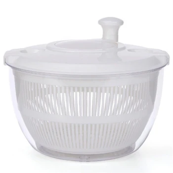 

Salad Tools Bowl Vegetables Dryer Salad Spinner Fruit Wash Clean Basket Drain Basket Kitchen Tools Dryer Vegetables and Fruits W