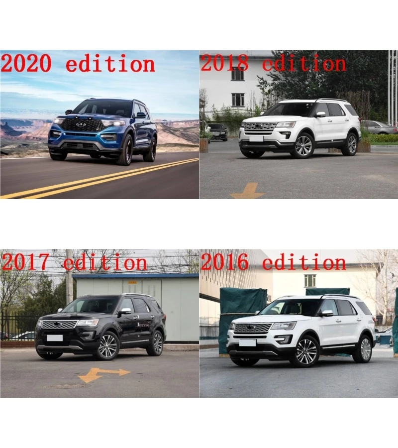 Automovil автомобильный хромированный руль интерьер мода стикер Полосы Обложки молдинги 13 14 15 16 17 18 для Ford Explorer