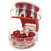 6 Hole Cherry Corer With Container Kitchen Tools 1
