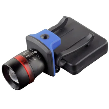

Adjustable Zoomable Flashlight Cycling Portable Battery Powered Camping Hiking 3 Modes Clip On LED Cap Light Hands Free Outdoor