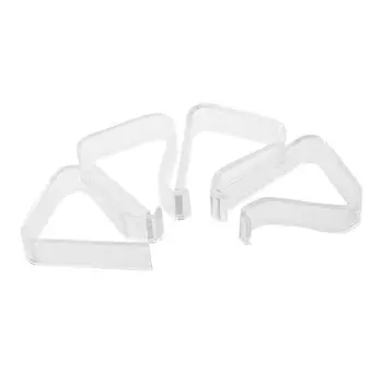 

4 Pieces Picnic Clips, Spring Tablecloths Tablecloth Clip, Transparent