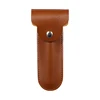 Razor Case Travel  Holder Manual Double Edge Safety Razors Container PU Leather Bag 1