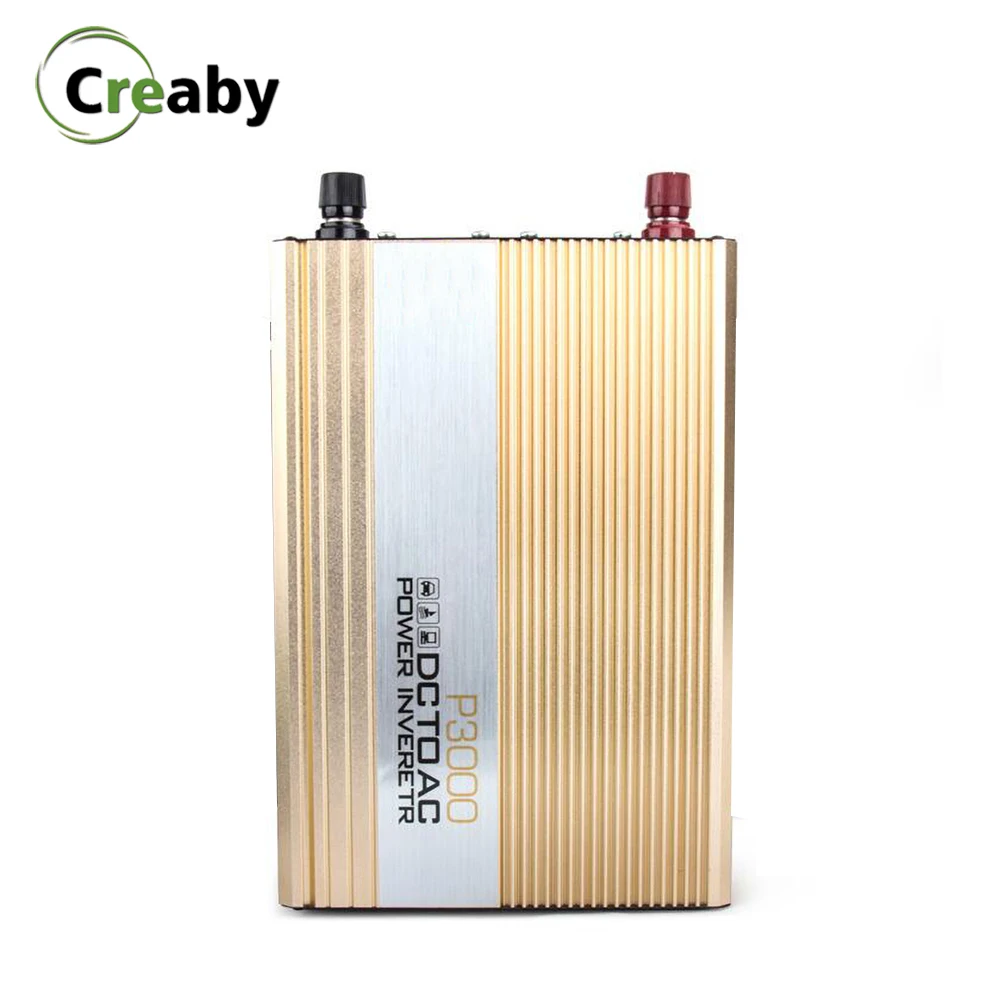 Инвертор DC 12V 24V в AC 220V автомобильный инвертор Преобразователь мощности с 5V USB