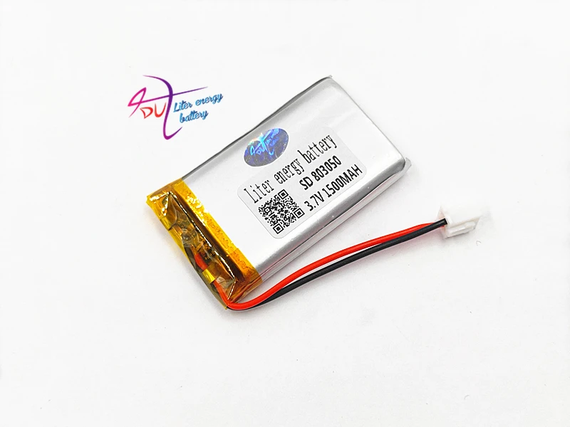 XHR 2P 2 54 803050 3 7 V 1500MAH литий полимерная батарея 803048 Беспроводная машина для