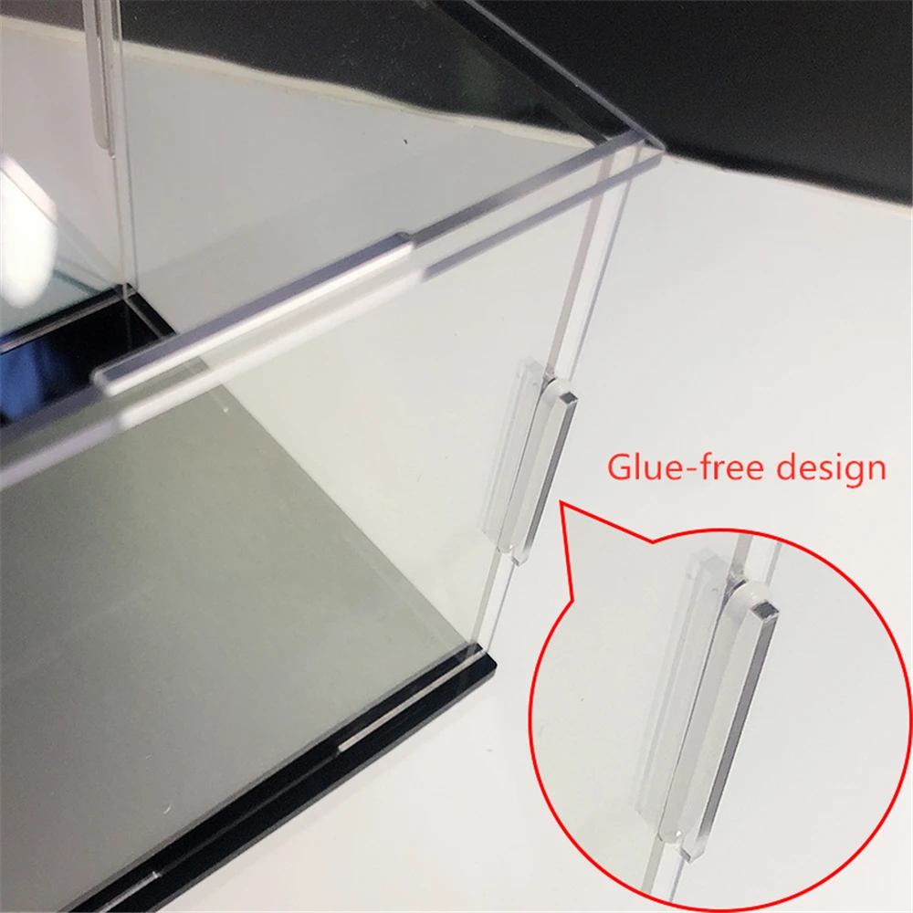 Clear Acrylic Display Case Dustproof Model Toy Showcase Doll clay Figures Show Box Transparent Box Store Display Tools