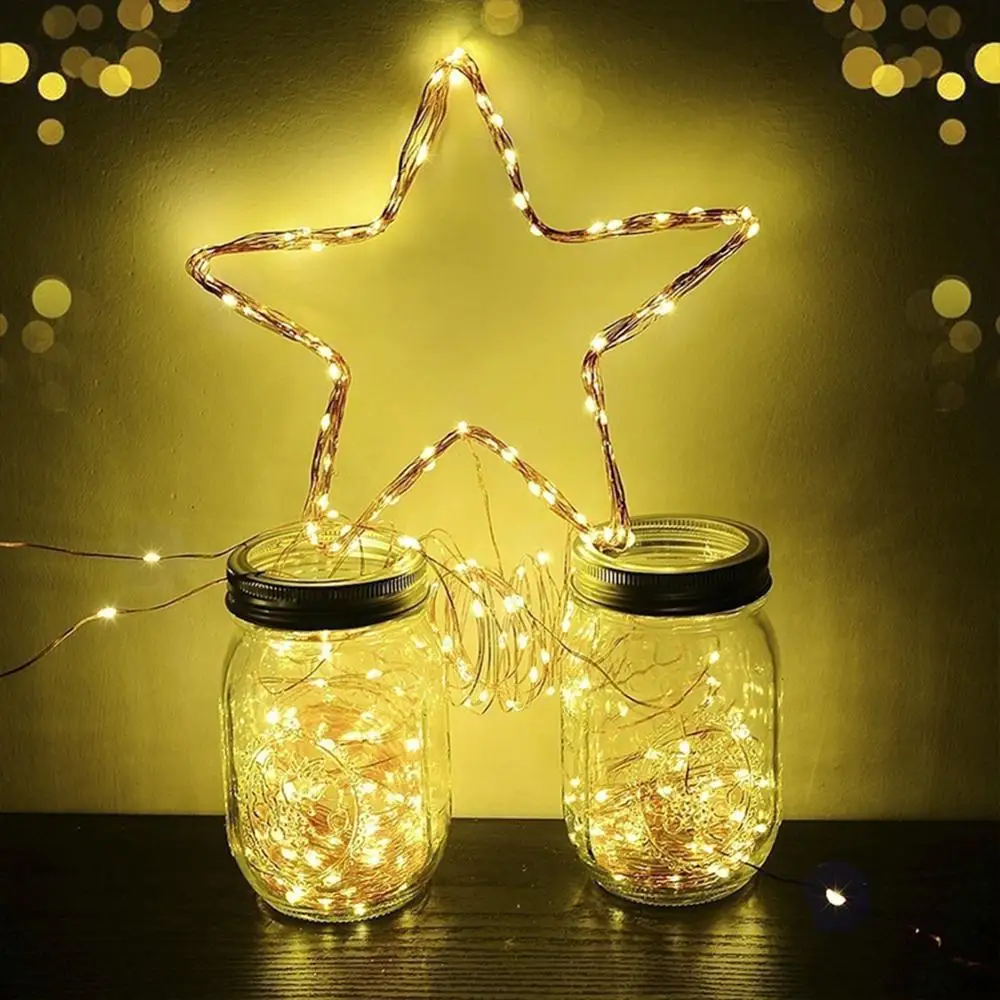 

20/50/100pcs Copper Wire LED Stringed Lights Holiday lighting Fairy Lights Christmas Wedding Decor Stringed Light Home Decor