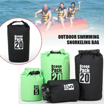 

Waterproof Dry Bag Swimming Bags Sport Outdoor PVC 2 Color Portable Drifting Bag Practical Durable