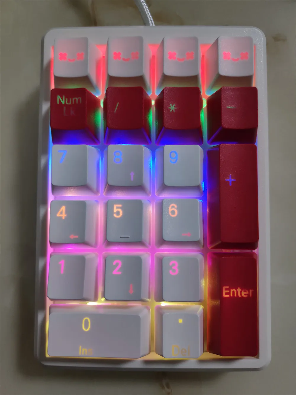 Keycap PBT для механической клавиатуры полупрозрачные колпачки с подсветкой cherry mx 21