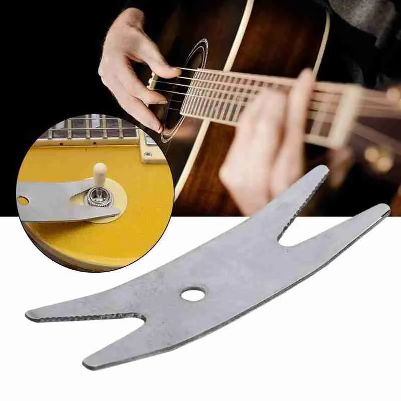 Оригинальный гаечный ключ из басовой стали для бас гитары ESP с ручкой тюнер